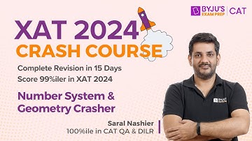 XAT 2024 Crash Course | XAT Number System & Geometry | XAT Quantitative Ability #xat #xatexam #xatqa