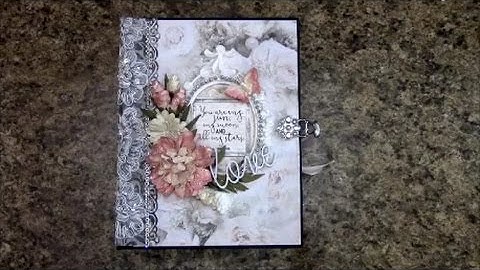MINI ALBUM TUTORIAL PART 2 FOR BEGINNERS PS I LOVE YOU BY SHELLIE GEIGLE JS HOBBIES AND CRAFTS