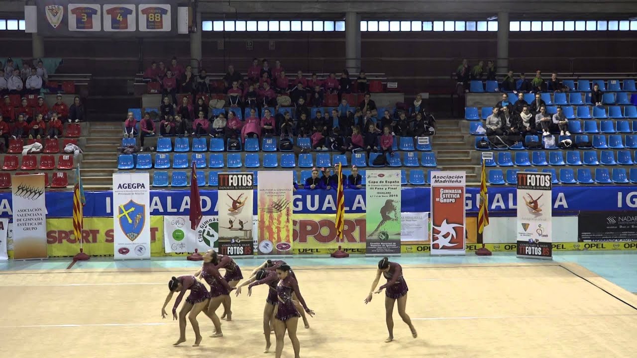 Alcon Cusí 2015 CGE Ciutat de Barcelona (Gimnasia estética de grupo)