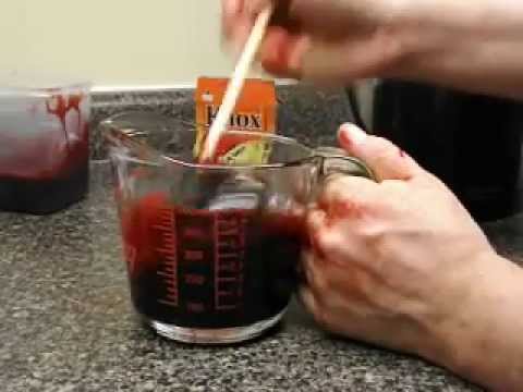 how to make fake blood. movie quality