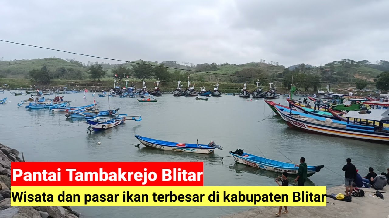 Pantai Tambakrejo Blitar, wisata dan pasar ikan terbesar di Kabupaten Blitar