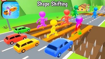 Shape Shifting Plant | Shape Shifting Robot Levels 5-10 (Android, iOS) Walkthrough