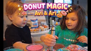 DONUT MAGIC with Avi & Ari ✨🍩