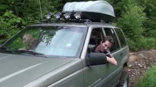 Offroad baby! Pat the offroad driver! Jeep Cherokee 4x4