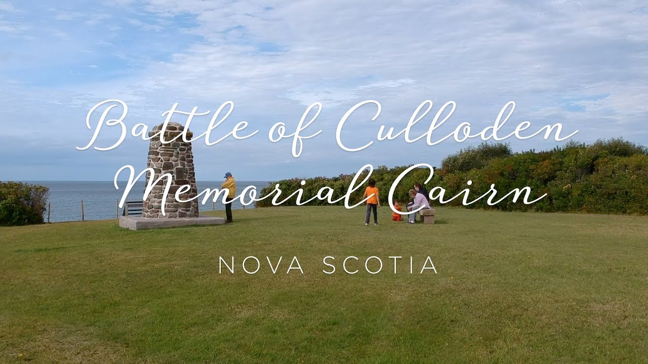Battle of Culloden Memorial Knoydart, Nova Scotia [Drone Video] YouTube