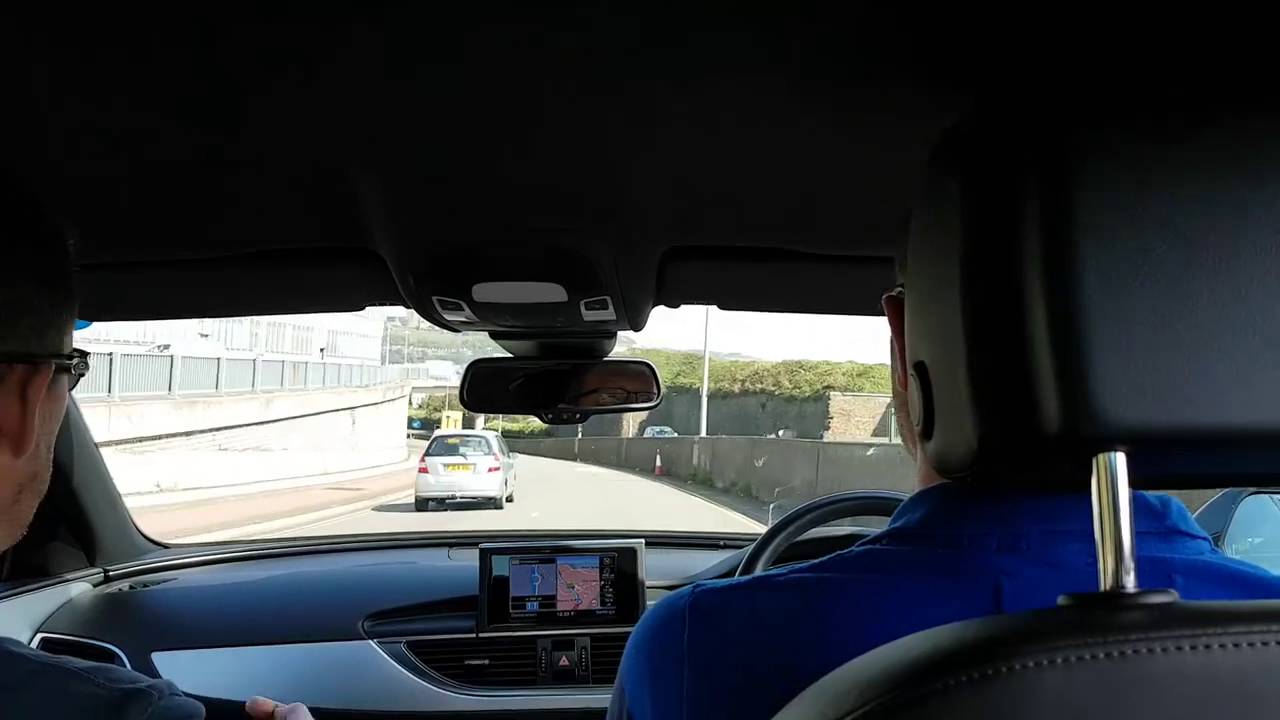 Dover driving to the Refugee Camp 