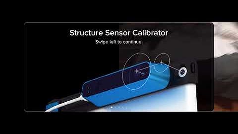 How to calibrate a Structure sensor