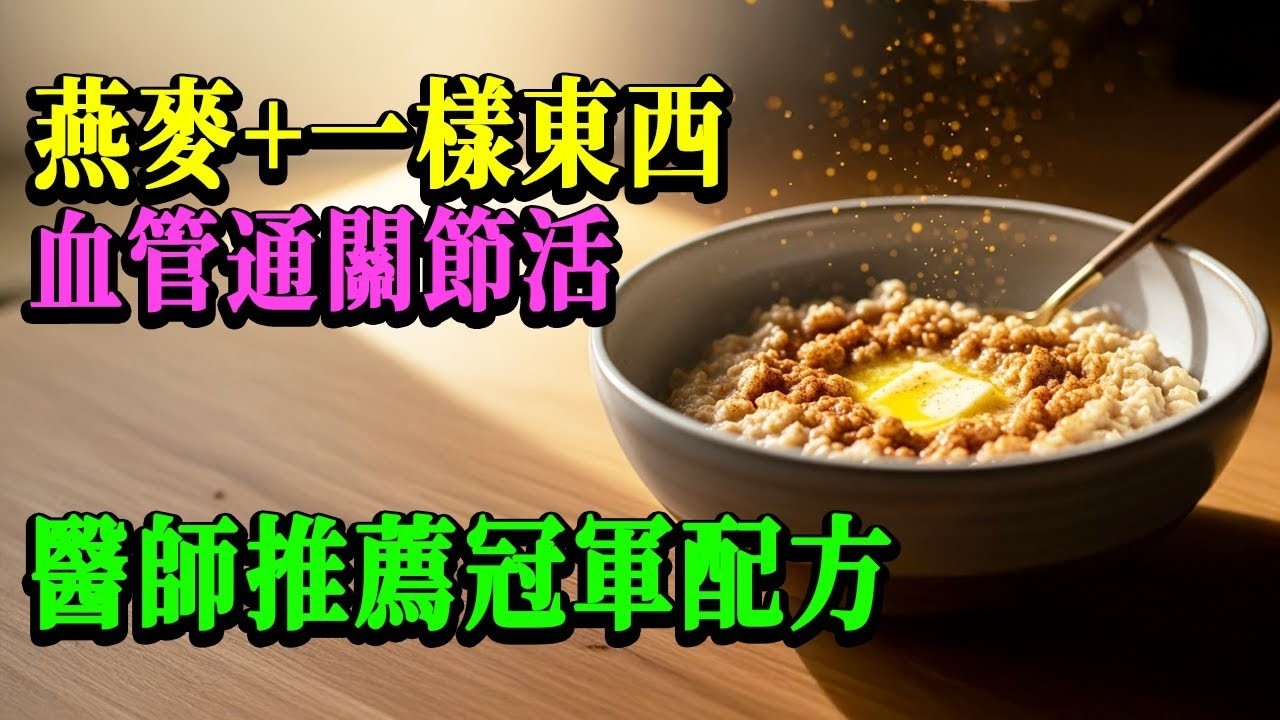 60歲才恍然大悟？原來燕麥一直吃錯，難怪白吃10年都沒效果！