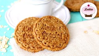 Receta de galletas de avena fáciles | Como hacer galletas de avena
