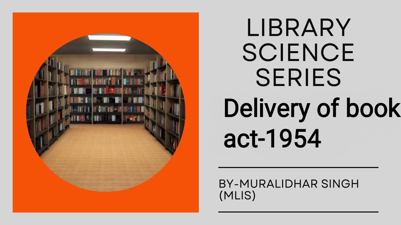 Delivery of book act