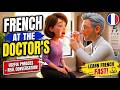 Sick in France? Learn This French Doctor Dialogue 🇫🇷 (A1–A2 + Subtitles)