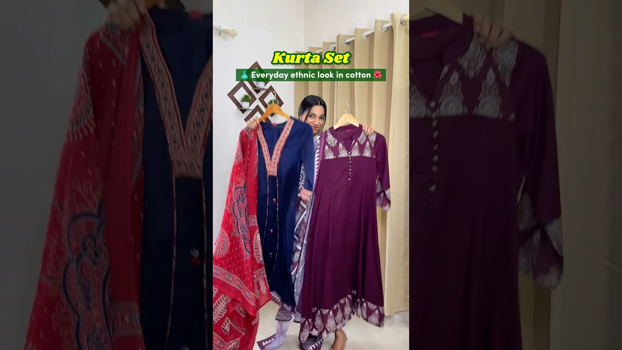 😍 Amazon Kurta Set ✨ Simple,Elegant & Everyday Ethnic Wear 