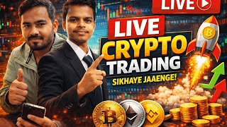 LIVE Crypto Trading evening | Market Analysis & Learning | #live #chartpatterns #trading