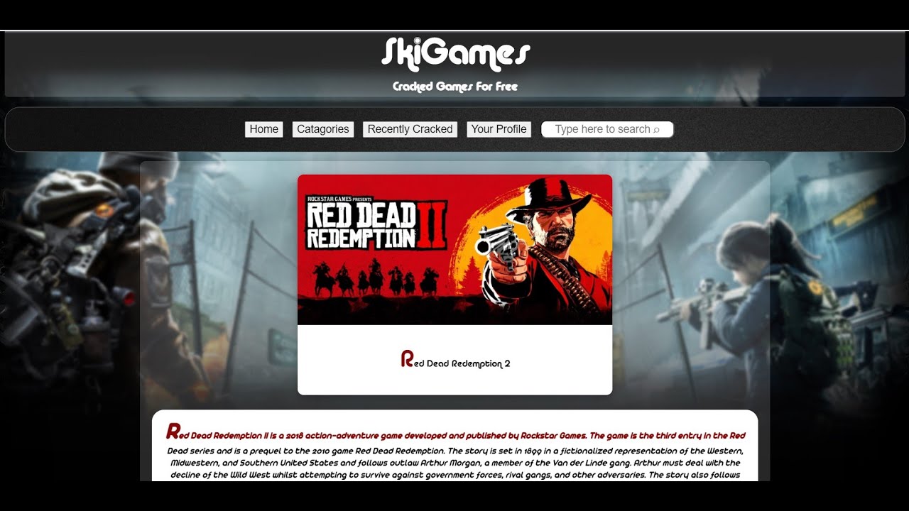 Gaming Website HTML, CSS Template - YouTube