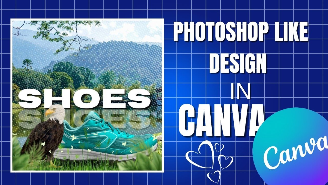 Photoshop Like Design in Canva || 💫 ️ Raheemadesighn - YouTube