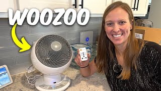 Woozoo Oscillating Fan Review Quiet & Powerful! updated