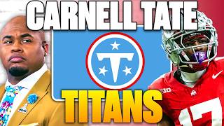 Famous Carnell Tate to the TITANS! ⚔️ Steve Smith Sr. Breaks Down the #4 Overall Pick Net Worth