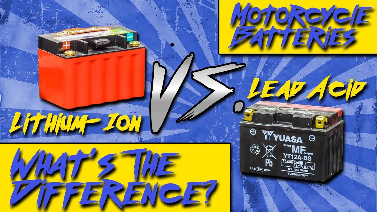 Motorcycle Battery Comparison Chart