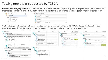 TOSCA Test Suite Tutorial