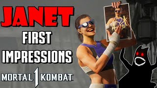 Janet Cage is CRAZY STRONG, but also Crazy Complex! - Mortal Kombat 1