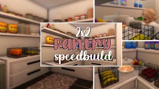 2x2 Pantry | Speedbuild & Tour