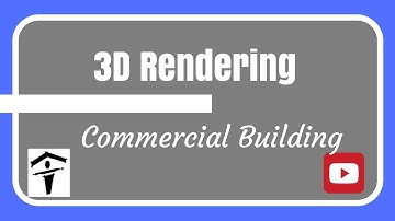 3D Rendering of a Commercial Building by Zulueta Architecture