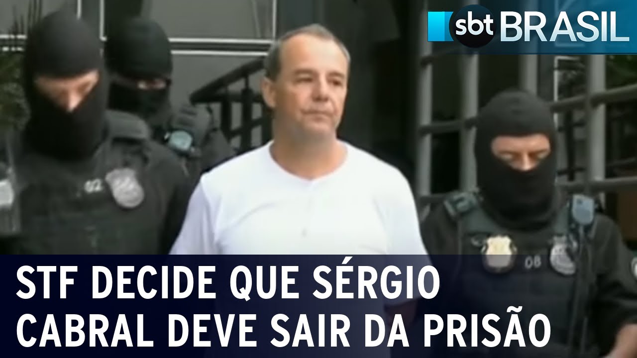 Ex-governador Sérgio Cabral pode ser solto a qualquer momento | SBT Brasil (17/12/22)