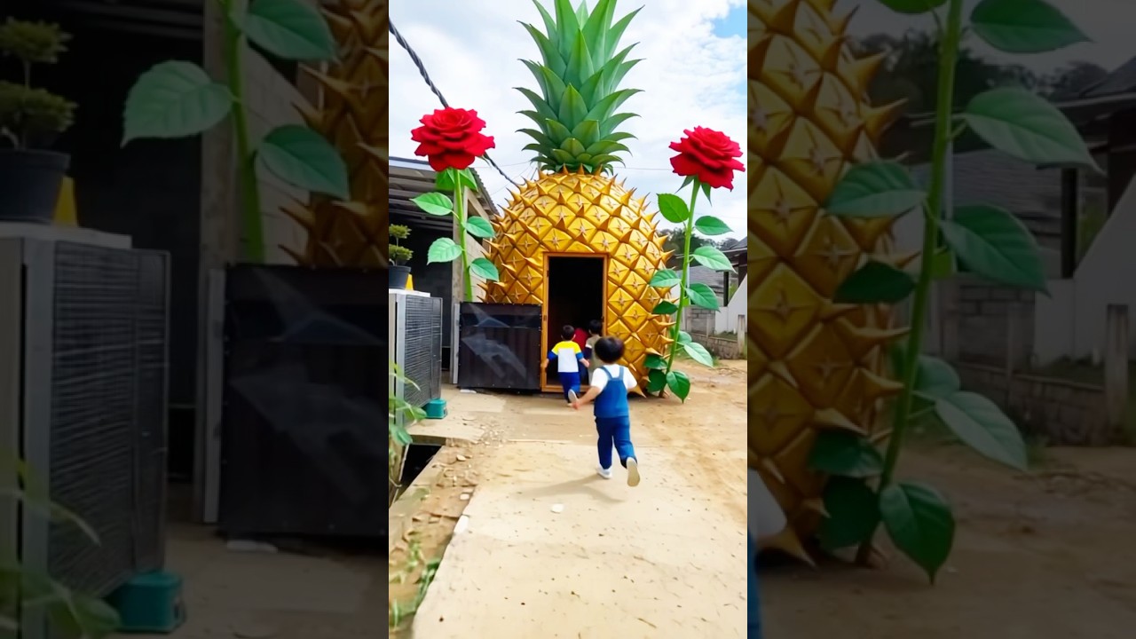 Sembunyi dulu dirumah nenas 