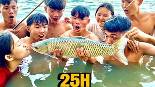 Anh Ba Phải | Thử Thách 25H Cắm Trại Câu Cá | Fishing camping