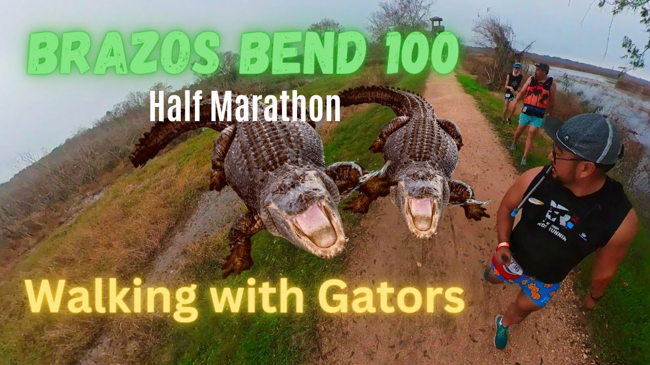 Brazos Bend 100 First Half Marathon 2022 YouTube