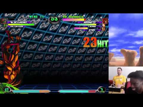 MvC2: Romneto - Magneto Crossup Unmashable to Dead Body Infinite (38 hits) .:2.9.24:.