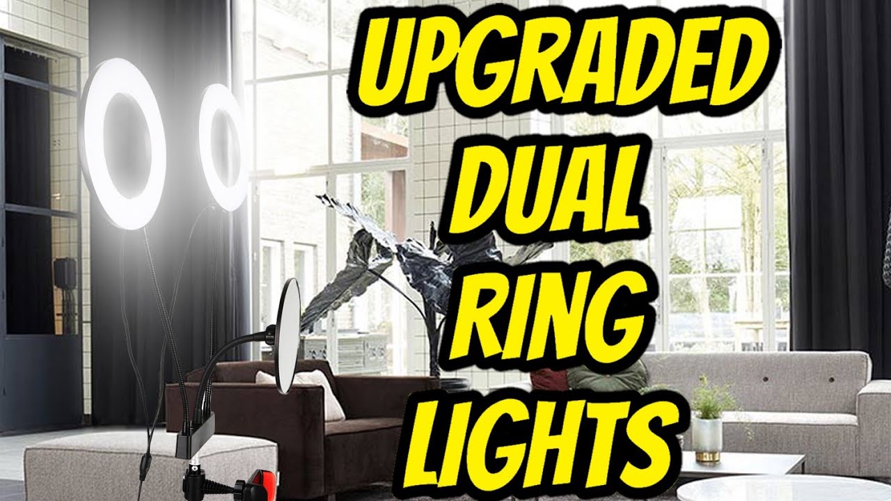 TWO Ring Lights!! iMartine LED Dual Ring Light REVIEW