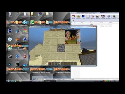 tuto comment insérer des photo personnel dans minecraft