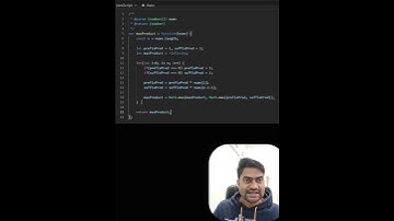 Maximum Product Subarray - Leetcode152, JavaScript, DP approach #computerscience #codeprep