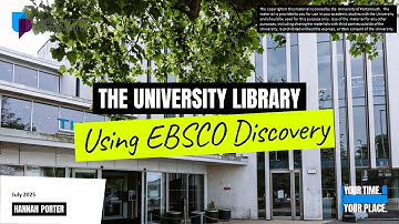 Using EBSCO Discovery