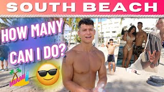 Muscle Ups In South Beach Miami 🏝 || Travel Vlog