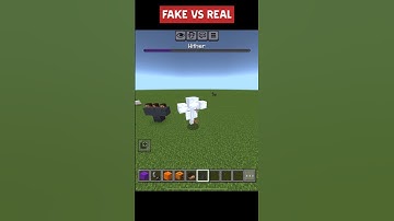 fake vs real in minecraft || #shorts #minecraft #trendingshorts #viralshort