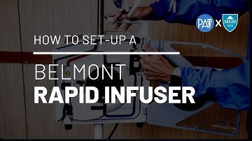 How to Set Up a Belmont Rapid Infuser