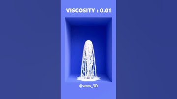 Which viscosity did you like? #blender #satisfying #art