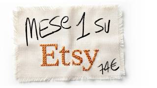 Quanti € ho guadagnato il primo mese su Etsy? Scam, AI Slop e Pubblicità