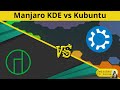 Manjaro KDE vs Kubuntu | DistroWars