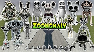 DESTROY ALL ZOONOMALY MONSTER FAMILY in SHREDDER (Garry