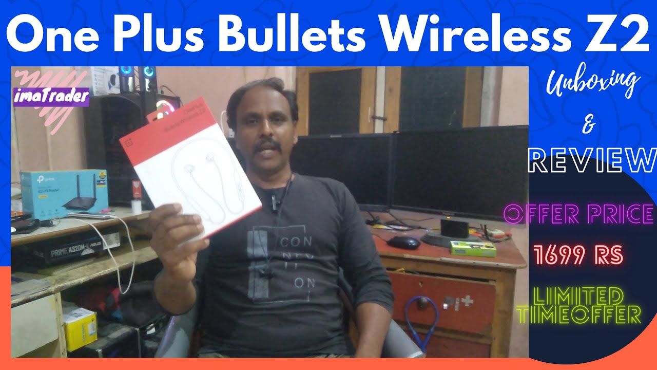 OnePlus Bullets Wireless Z2 with Fast Charge, 30 Hrs Battery Life,    Unboxing & Review  Under 1700