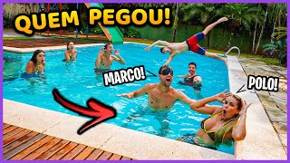 QUEM PEGOU QUEM NA PISCINA!! ( MARCO POLO NA PISCINA ) [ REZENDE EVIL ]