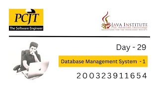 Database Management System | Question 29 | Java Institute | D.Shenuka Randeniya
