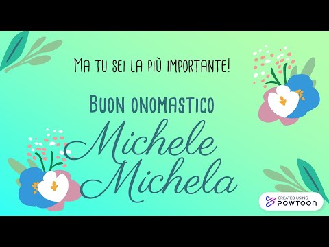 Auguri di buon onomastico Michele e Michela! Il 29 Settembre si celebra San Michele Arcangelo!