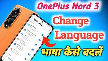 How to change language in Oneplus nord 3/Oneplus nord 3 me language kaise change kare