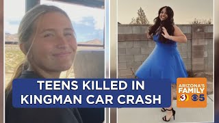 Kingman community mourning after crash killed 2 teens