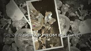 Silver scrap from electronics 'hobby mining'