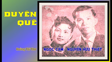 Ngọc Cẩm Và Nguyễn Hữu Thiết Hát Duyên Quê Của Hoàng Thi Thơ